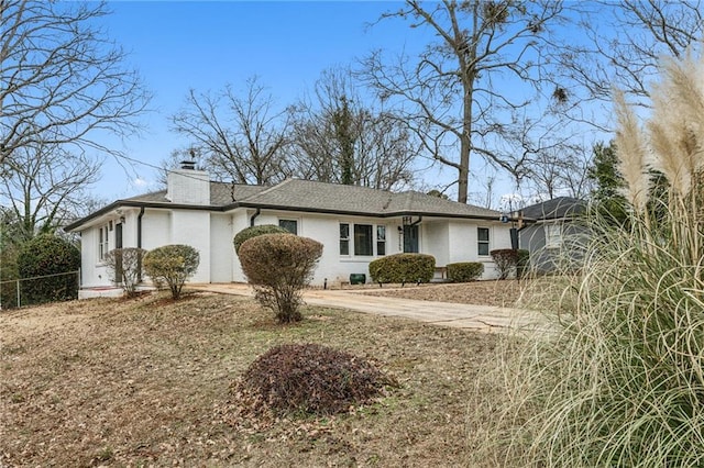 view of ranch-style home