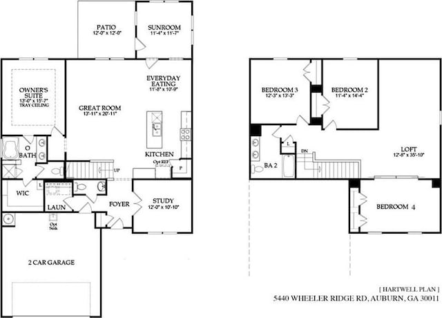 5440 Wheeler Ridge Rd, Auburn, GA 30011 - property floor plan
