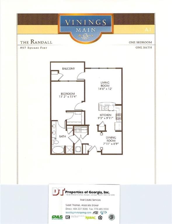 3621 Vinings Slope SE Unit 1537, Atlanta, GA 30339 - floor plan / room layout