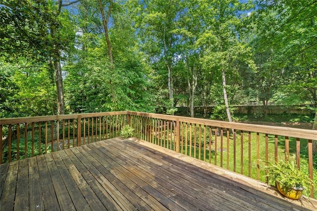 786 Mitsy Pt, Marietta, GA 30068 - view of wooden terrace