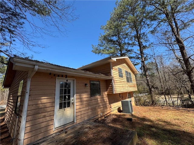 exterior space with central AC