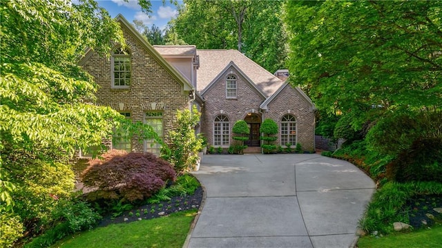1255 Beech Haven Rd NE, Atlanta, GA 30324 - view of front of property featuring brick siding and a chimney