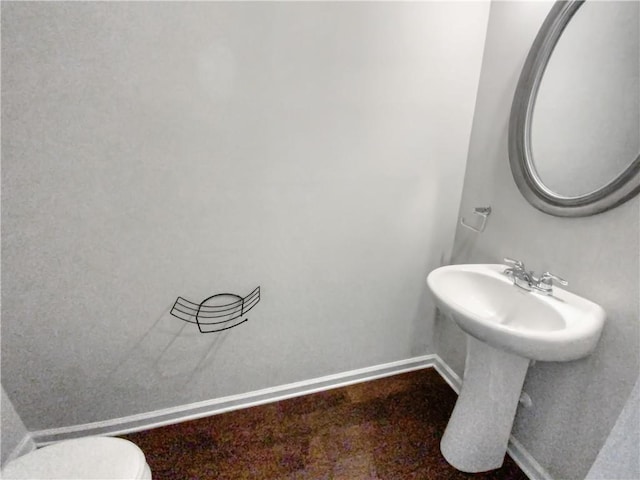 bathroom with toilet