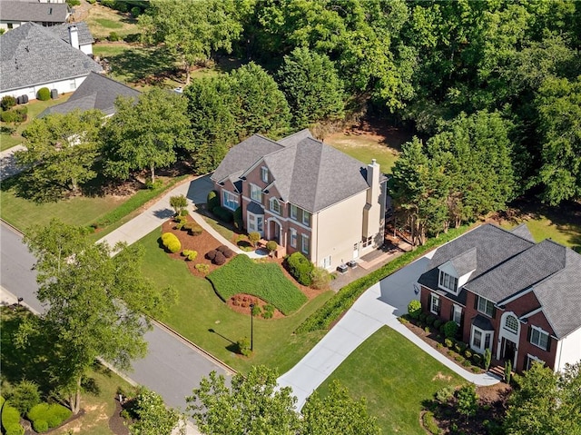 view of subject property