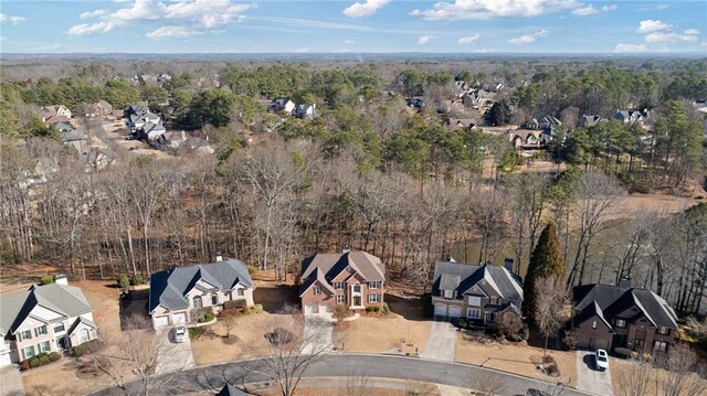 5073 Kingsbridge Pass, Powder Springs, GA 30127 - bird's eye view featuring a residential view