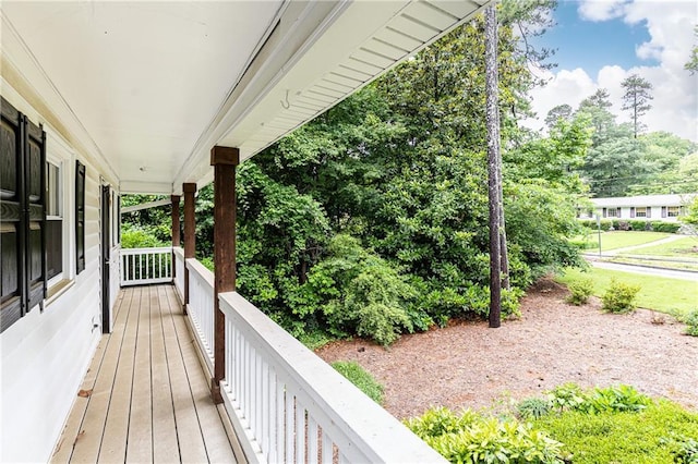 1329 W Nancy Creek Dr NE, Brookhaven, GA 30319 - view of wooden porch
