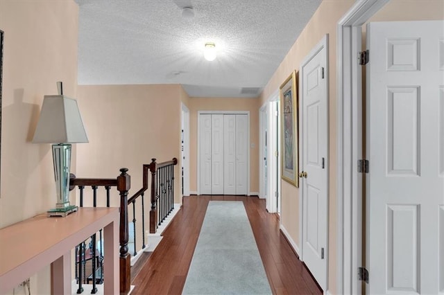 3573 Willow Tree Trce, Decatur, GA 30034 - entrance foyer with a textured ceiling and dark wood-style flooring