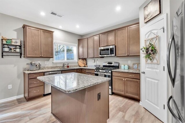 dining space featuring light hardwood / wood-style flooring