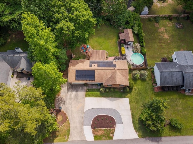 bird's eye view