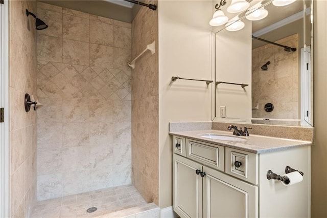 771 Tate Overlook, Marietta, GA 30064 - full bathroom featuring tiled shower and vanity