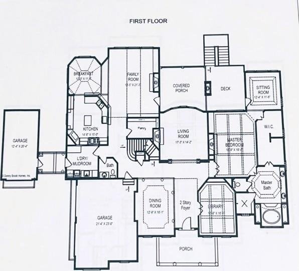 771 Tate Overlook, Marietta, GA 30064 - floor plan / room layout