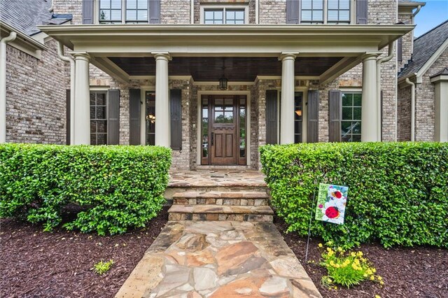 771 Tate Overlook, Marietta, GA 30064 - view of exterior entry with covered porch