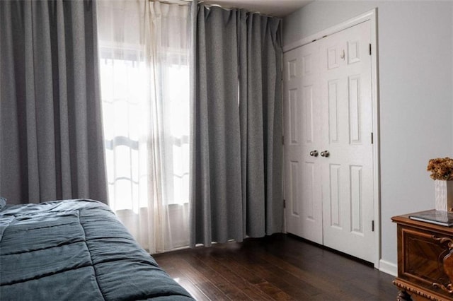401 Iona Abbey Ct Unit 6, Smyrna, GA 30082 - bedroom with dark wood finished floors