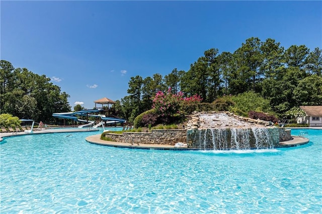 view of pool