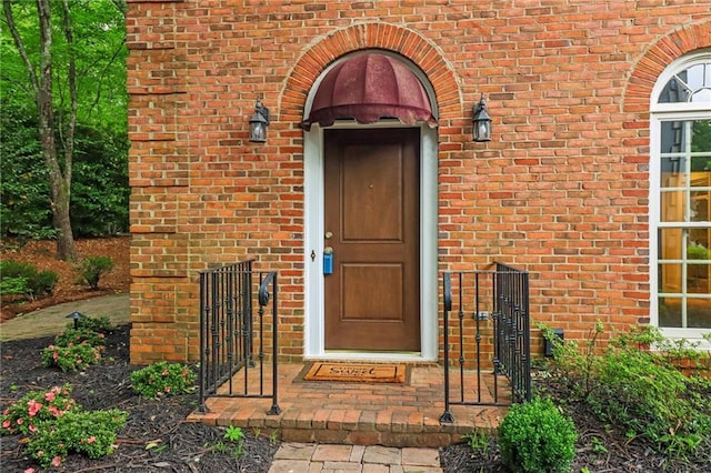 view of property entrance