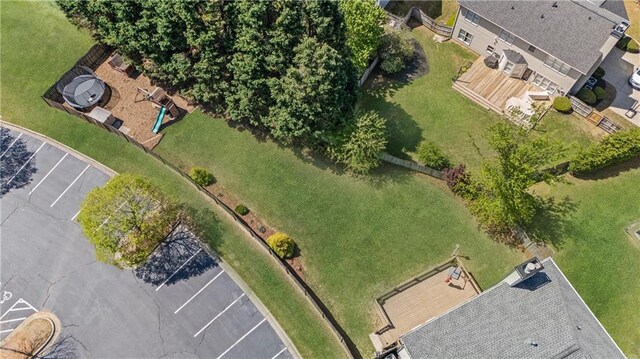 drone / aerial view