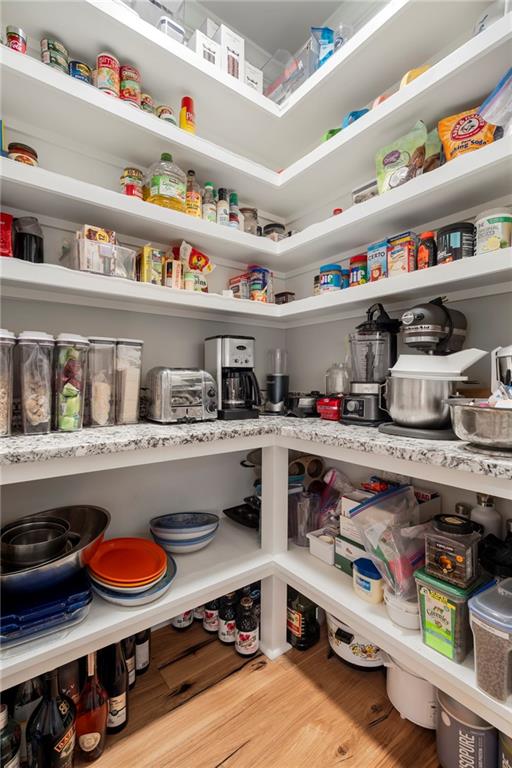 view of pantry