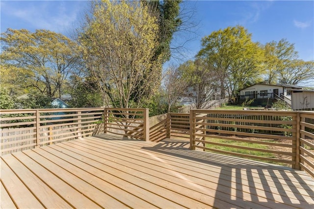 view of deck