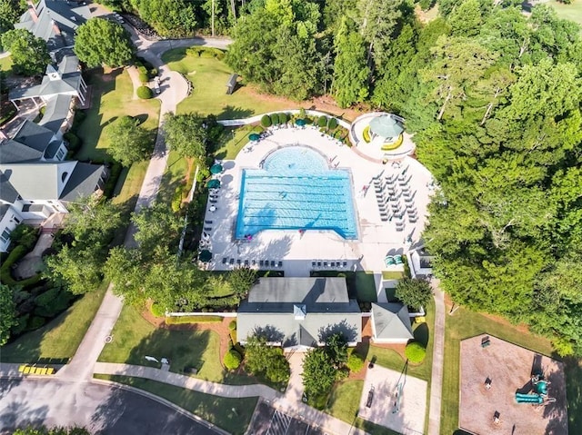 93 Portico Pl, Newnan, GA 30265 - bird's eye view of a pool