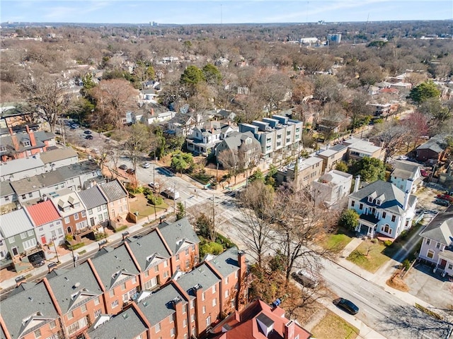 drone / aerial view featuring a residential view