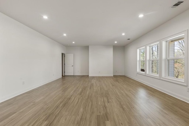828 Chestnut Pl, Milton, GA 30004 - unfurnished room featuring light wood-style floors, recessed lighting, and baseboards