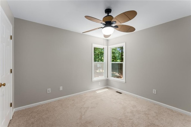 4816 Morning Chase NW, Acworth, GA 30102 - empty room with carpet flooring and ceiling fan
