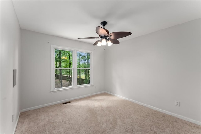4816 Morning Chase NW, Acworth, GA 30102 - spare room with carpet flooring and a ceiling fan