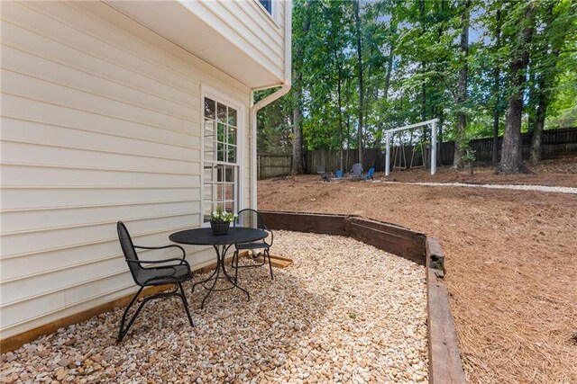 4816 Morning Chase NW, Acworth, GA 30102 - view of fenced backyard