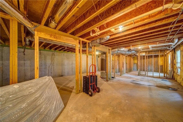 172 Laurel Dr NE, Calhoun, GA 30701 - view of unfinished basement