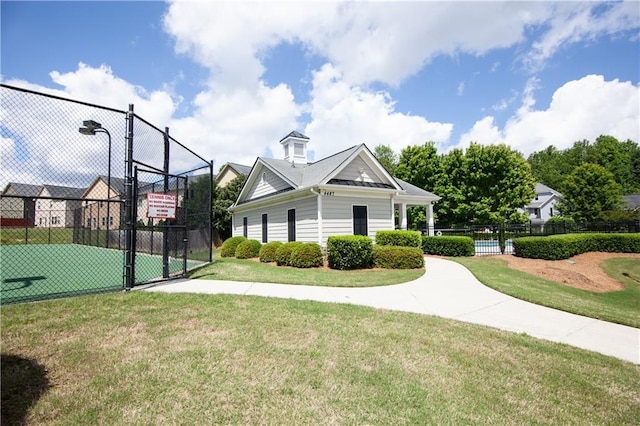 view of community featuring a gate