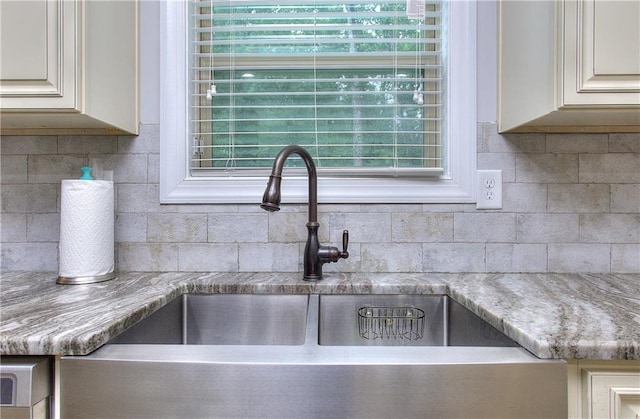 116 Chorley Run, Ellenwood, GA 30294 - kitchen view of decorative backsplash and light countertops