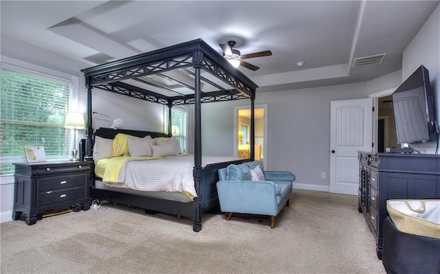 116 Chorley Run, Ellenwood, GA 30294 - bedroom with carpet and ceiling fan