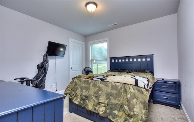 116 Chorley Run, Ellenwood, GA 30294 - carpeted bedroom with baseboards and an office area