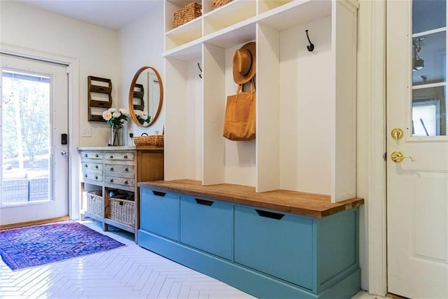 view of mudroom