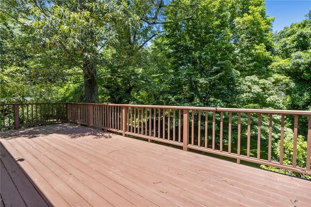 128 Mountain View Dr, Gainesville, GA 30501 - view of wooden terrace