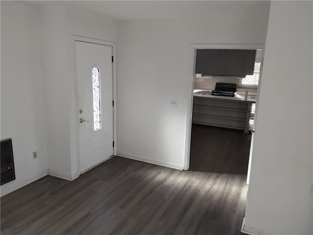 4076 Fairmont St, Gainesville, GA 30506 - foyer with a wealth of natural light, dark wood finished floors, and baseboards
