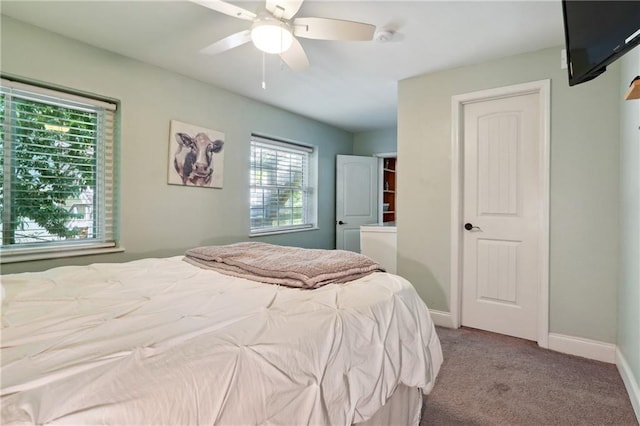1192 Eastridge Rd SW, Atlanta, GA 30311 - bedroom featuring ceiling fan and light carpet