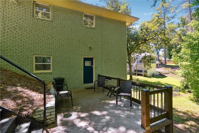 1192 Eastridge Rd SW, Atlanta, GA 30311 - rear view of property featuring a patio area