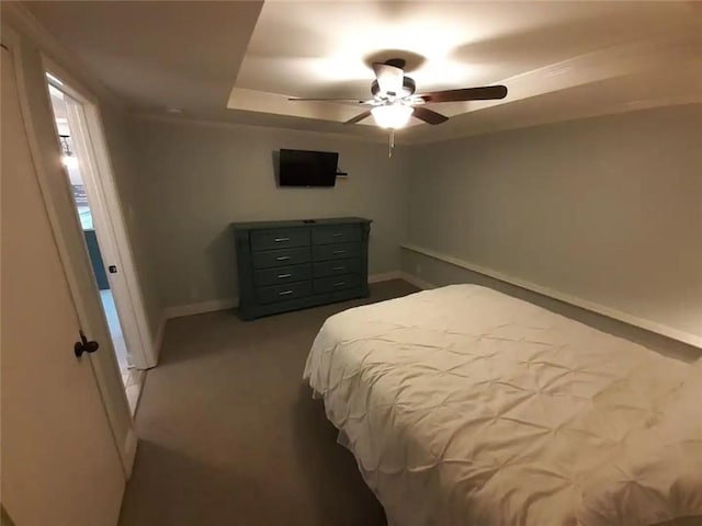 1192 Eastridge Rd SW, Atlanta, GA 30311 - bedroom featuring a raised ceiling and ceiling fan