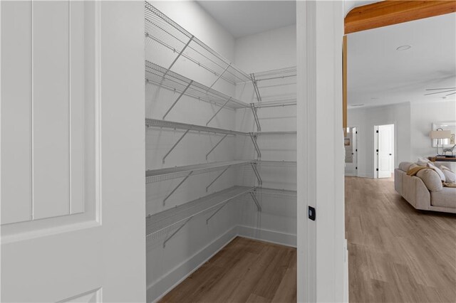 view of pantry