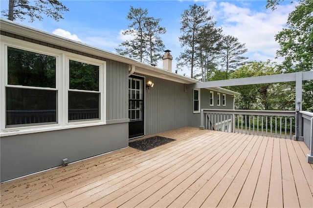 3131 Garden Lane Dr, Marietta, GA 30062 - view of wooden deck