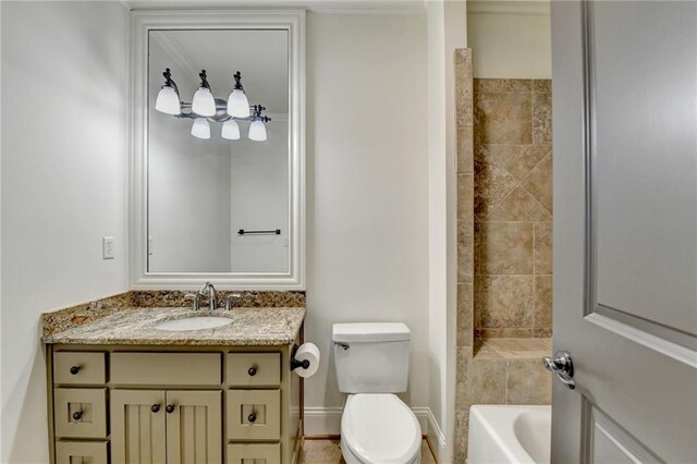 4505 Whitestone Way, Suwanee, GA 30024 - bathroom with toilet and vanity