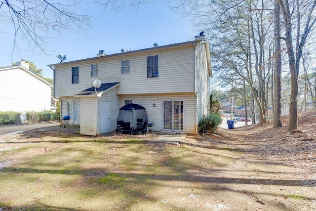 view of rear view of house