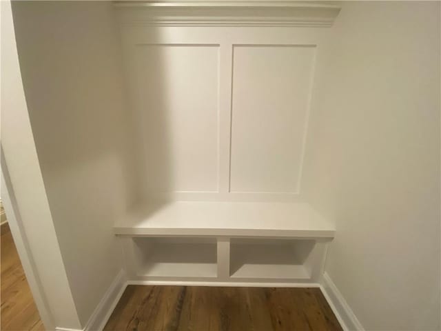 226 Montview Dr, Jefferson, GA 30549 - mudroom featuring wood finished floors and baseboards