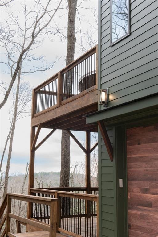 6 Huntington Pl, Dahlonega, GA 30533 - view of wooden terrace