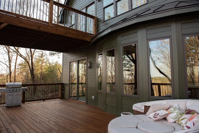 6 Huntington Pl, Dahlonega, GA 30533 - deck featuring grilling area