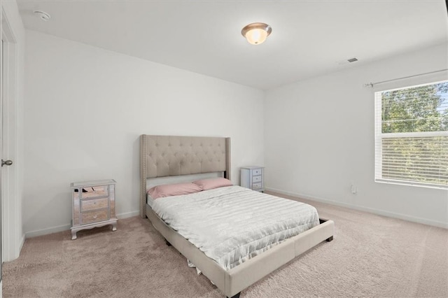 bedroom featuring carpet floors