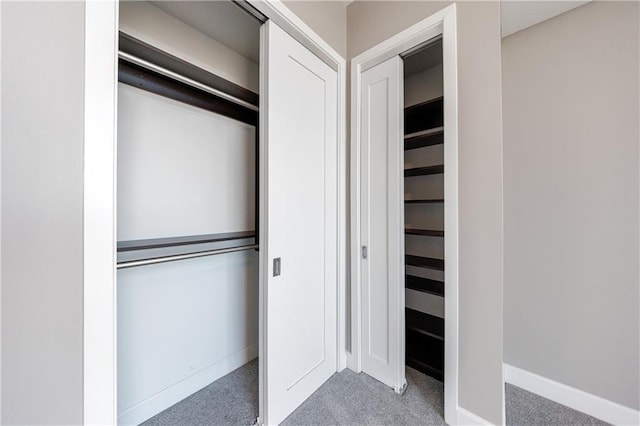 view of closet