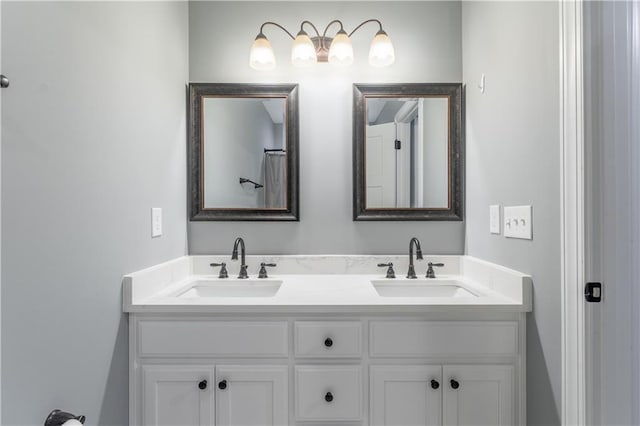 250 Silas Rd, Dahlonega, GA 30533 - bathroom featuring double vanity