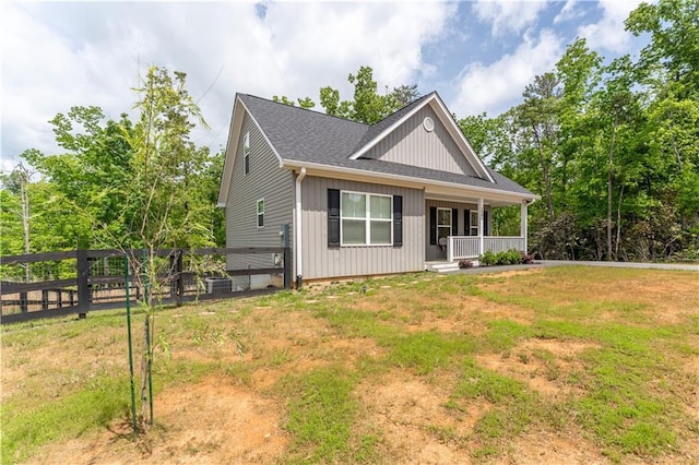 250 Silas Rd, Dahlonega, GA 30533 - view of front of property featuring a porch and a shingled roof